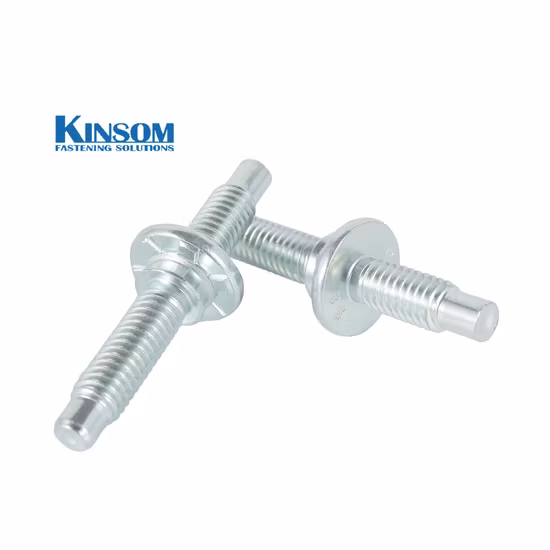 Parafuso de rosca dupla com parafuso de cabeça de seis lóbulos, fixador de carro automotivo, parafuso de fixação, rosqueamento automático e rosca de máquina / parafuso prisioneiro Torx, peças sobressalentes automáticas